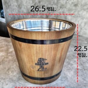 ถังแช่ไวน์ PATRITTI ทรงกระบุง (Bucket Wine Cooler)